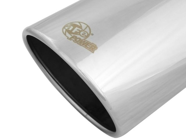 aFe MACH Force-Xp 5in 304 Stainless Steel Exhaust Tip: 5 In x 6 Out x 12L