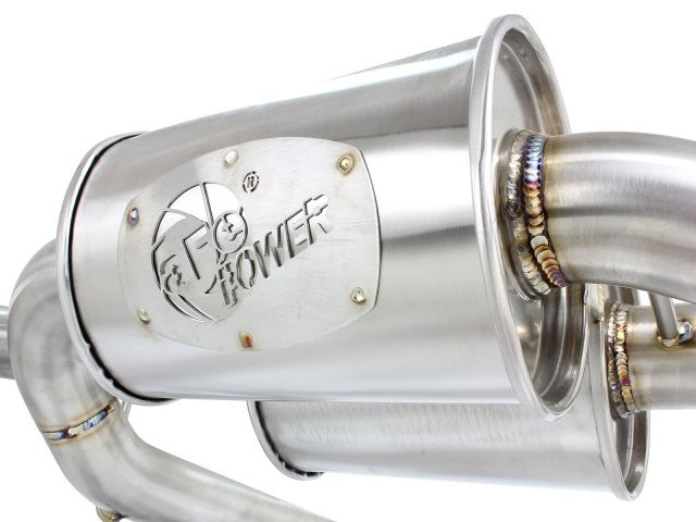 aFe  POWER 49-36325-P MACH Force-Xp  304 SS Axle-Back Exhaust System