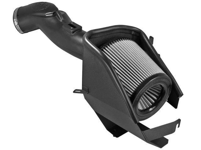 aFe Magnum FORCE Stage-2 Pro DRY S Cold Air Intake System: Ford Diesel Tru