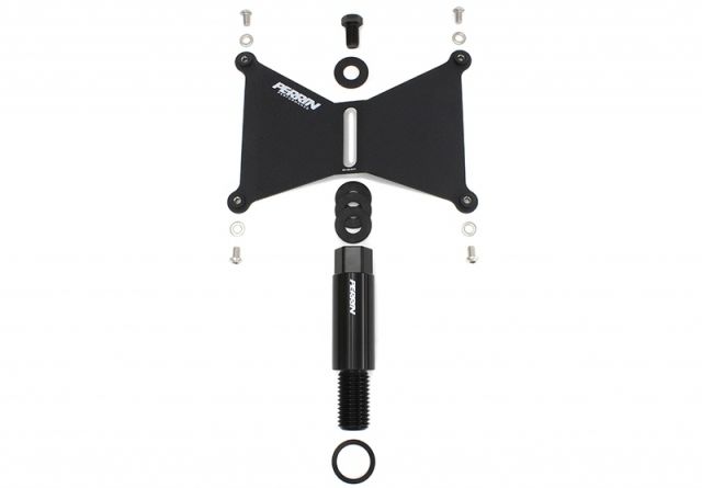 Perrin FRONT LICENSE PLATE RELOCATE KIT FOR 2009-16 GT-R *Discontinued