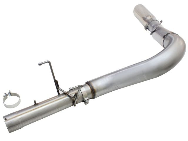 aFe ATLAS 5in Aluminized Steel DPF-Back Exhaust System w/Polished Tip - Do