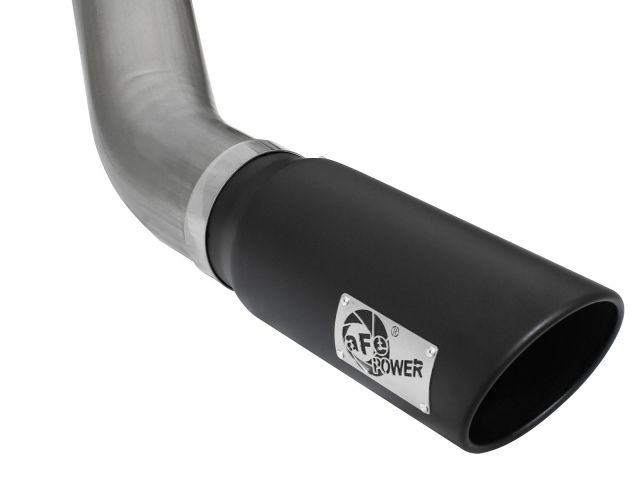 aFe  POWER 49-42051-1B Large Bore-HD 5" 409 SS DPF-Back Exhaust System