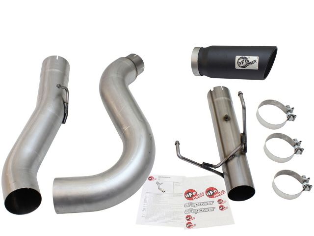 aFe  POWER 49-42051-1B Large Bore-HD 5" 409 SS DPF-Back Exhaust System