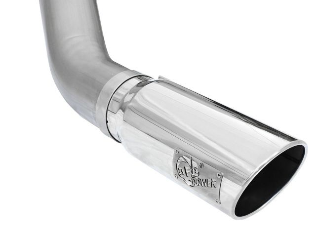 aFe  POWER 49-42051-1P Large Bore-HD 5" 409 SS DPF-Back Exhaust System