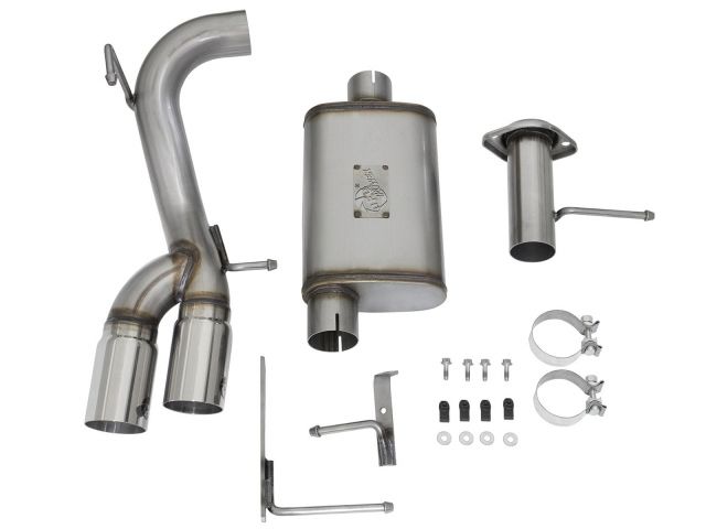 aFe  POWER Rebel Series 3" 409 Stainless Steel Cat-Back Exhaust System