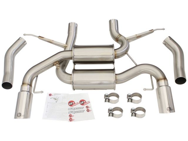 aFe  POWER MACH Force Xp 2-1/2" 304 SS Axle-Back Exhaust System