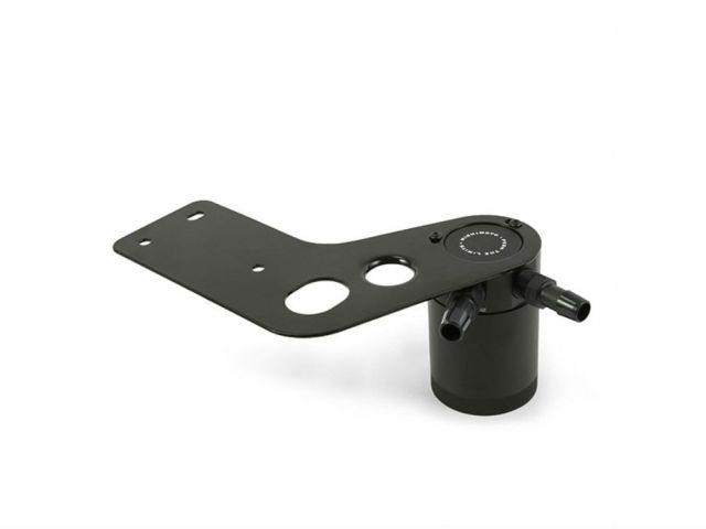 Mishimoto GT Baffled Oil Catch Can PCV Side- Blue - Ford Mustang - 2015+