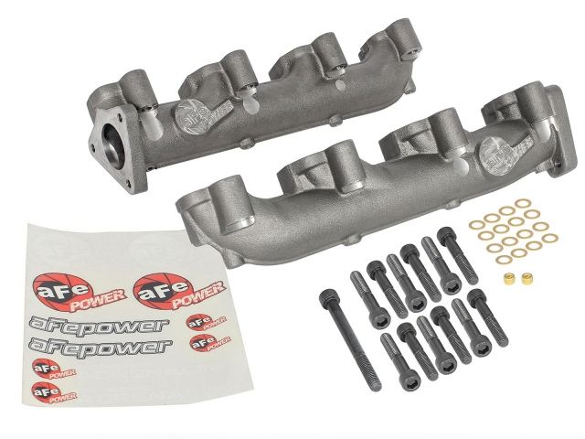 aFe BladeRunner Ported Ductile Iron Exhaust Manifold - GM Diesel Trucks 01