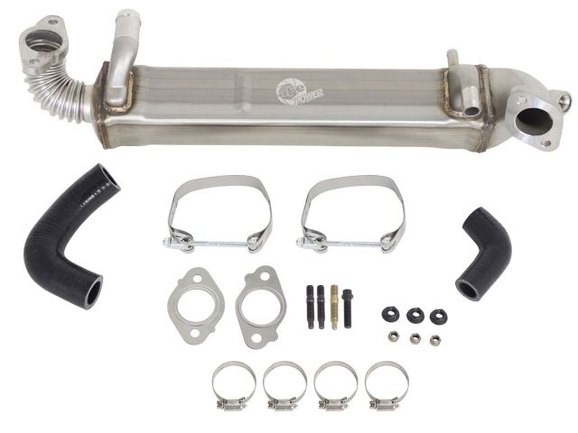 aFe BladeRunner EGR Cooler Vertical: Ford Diesel Trucks 08-10 V8-6.4L (td)