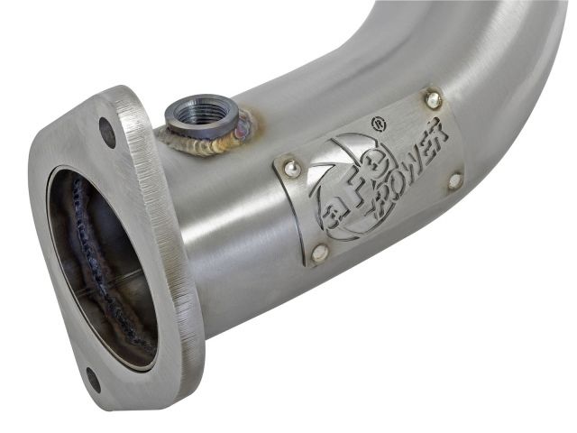 aFe  POWER 48-34126-HC Twisted Steel Down-Pipe; Street Series