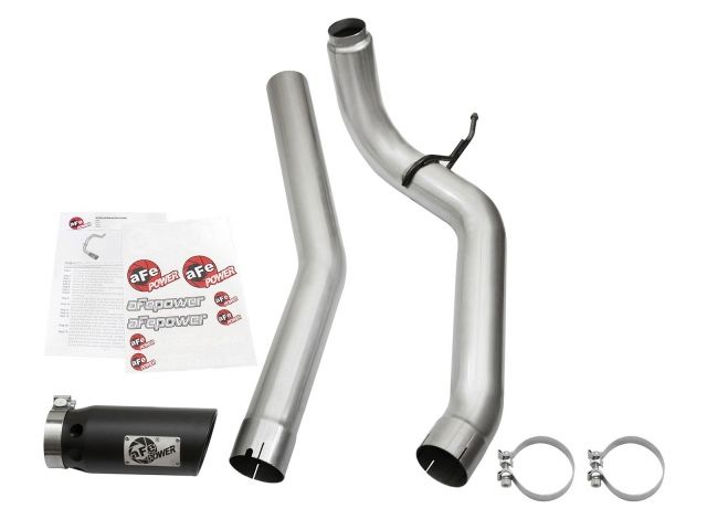 aFe  POWER 49-06113-B ATLAS 4" DPF-Back Aluminized Steel Exhaust System