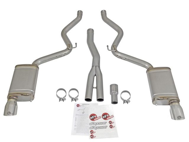 aFe  POWER 49-33084-P MACH Force-Xp 304 SS Cat-Back Exhaust System