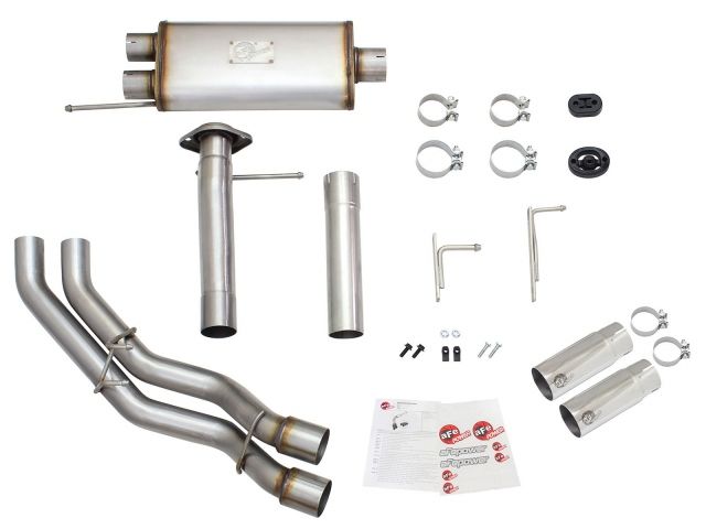 aFe  POWER 49-43080-P Rebel Series 409 SS  Cat-Back Exhaust System