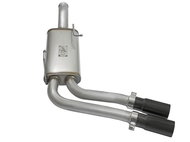 aFe Rebel Series 3in to 2-1/2in Stainless Steel Cat-Back Exhaust System w/