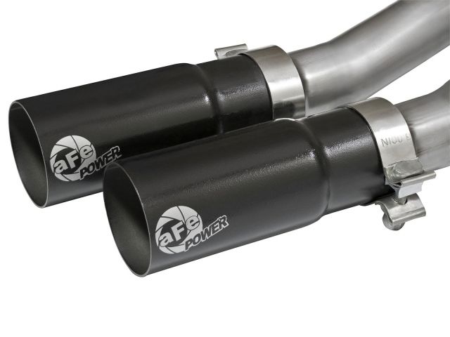 aFe Rebel Series 3in to 2-1/2in Stainless Steel Cat-Back Exhaust System w/