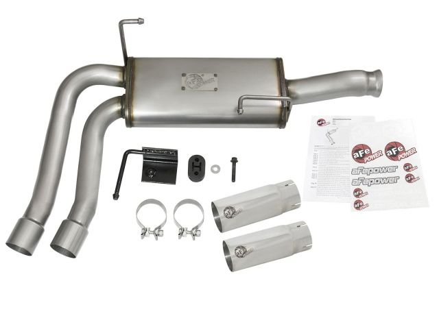 aFe  POWER Rebel Series 3" to 2-1/2" 409 SS Cat-Back Exhaust System