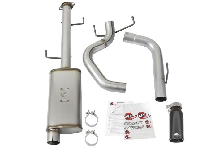 aFe MACH Force-Xp 3in Stainless Cat-Back Exhaust System w/ Black Tip: Toyo