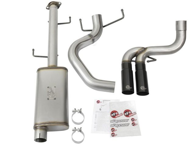 aFe  POWER Rebel Series 3" Middle-Side Exit SS Cat-Back Exhaust System