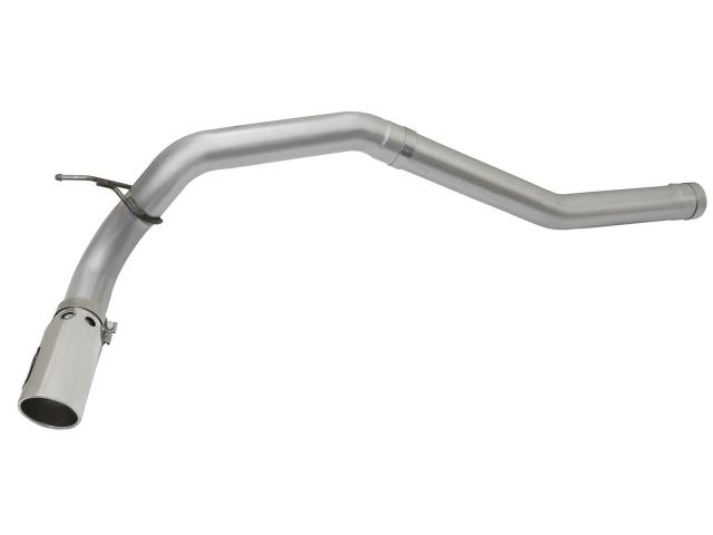 aFe  POWER LARGE BORE HD 4" DPF-Back SS Exhaust System w/Polished Tip