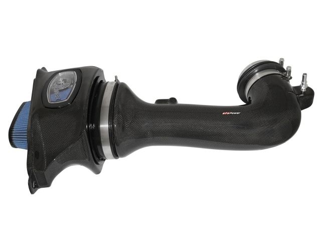 aFe Black Series Momentum Carbon Fiber Cold Air Intake System: Chevrolet C