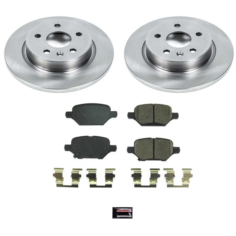 PowerStop PSB Autospecialty Kit Brakes, Rotors & Pads Brake Kits - OE main image