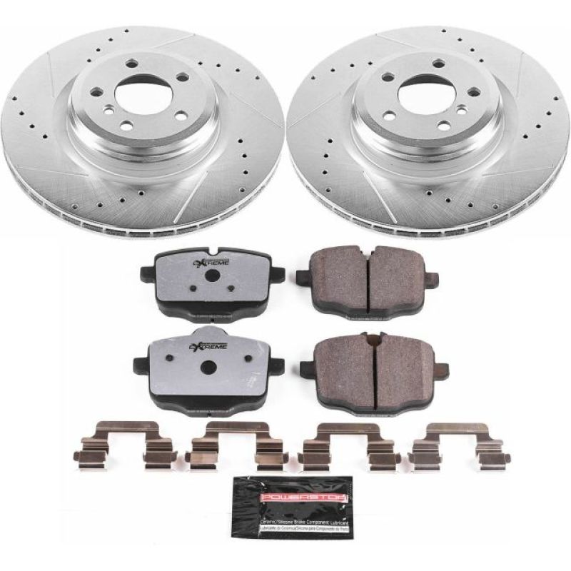 PowerStop PSB Z26 Street Warrior Kit Brakes, Rotors & Pads Brake Kits - Performance D&S main image