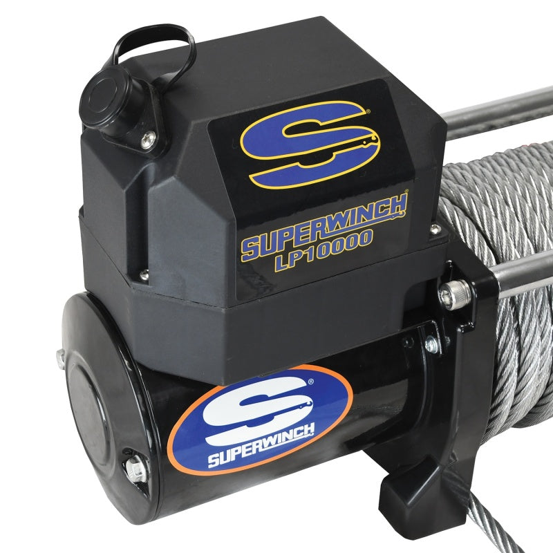 Superwinch 10000 LBS 12 VDC 3/8in x 85ft Steel Rope LP10000 Winch 1510200