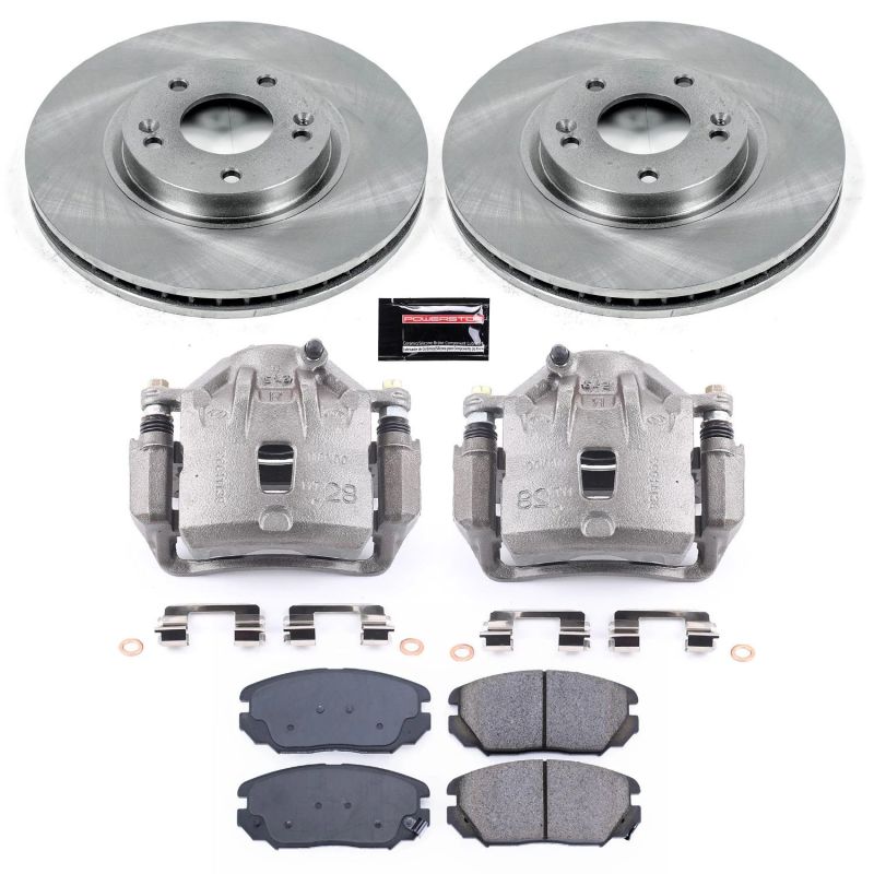 PowerStop PSB Autospecialty Kit w/Cals Brakes, Rotors & Pads Brake Kits - OE main image