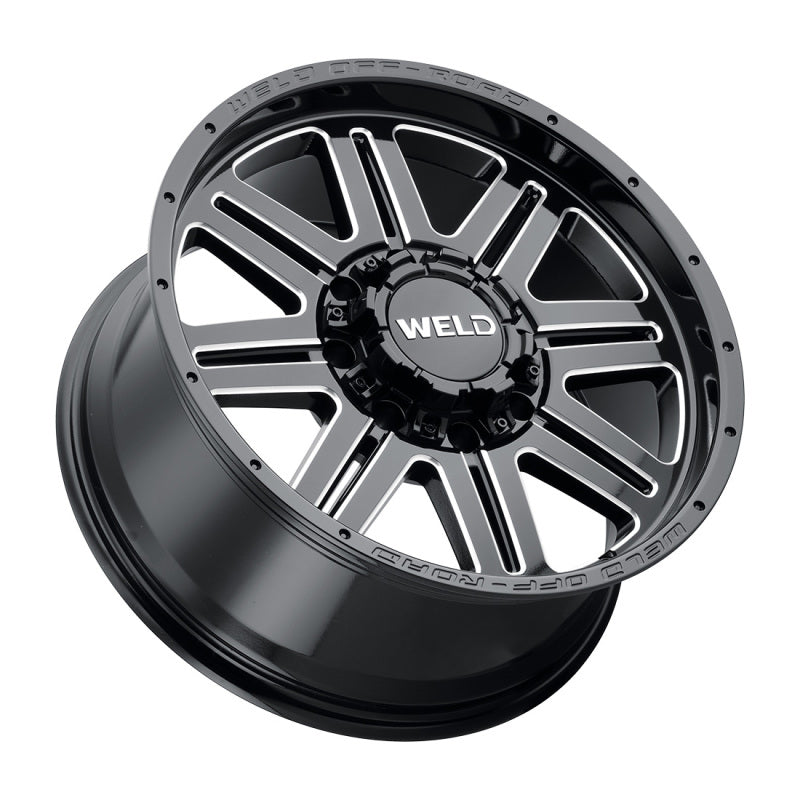 Weld Off-Road W143 18X10 Chasm 5X114.3 5X127 ET-18 BS4.75 Gloss Black MIL Windows 78.1 W14380026475