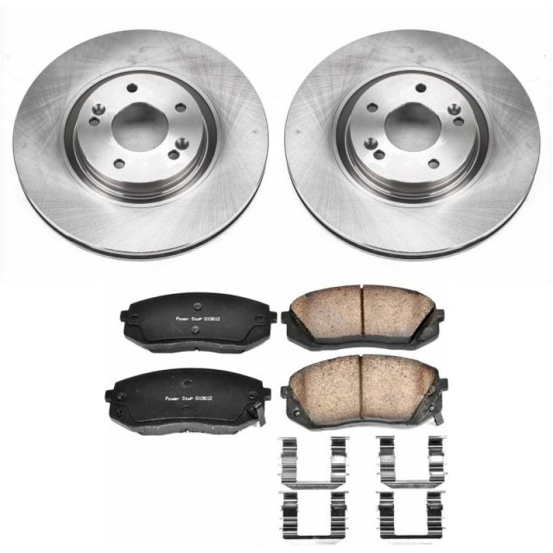 PowerStop PSB Autospecialty Kit Brakes, Rotors & Pads Brake Kits - OE main image