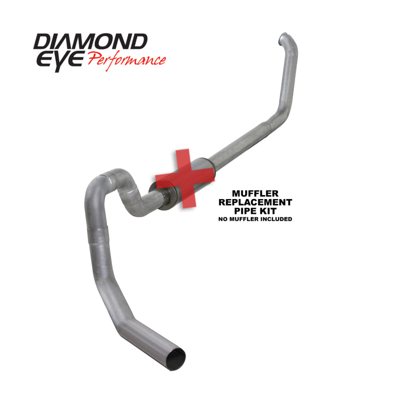 Diamond Eye Performance DEP Turbo Back Exhaust Kit AL Exhaust, Mufflers & Tips Turbo Back main image