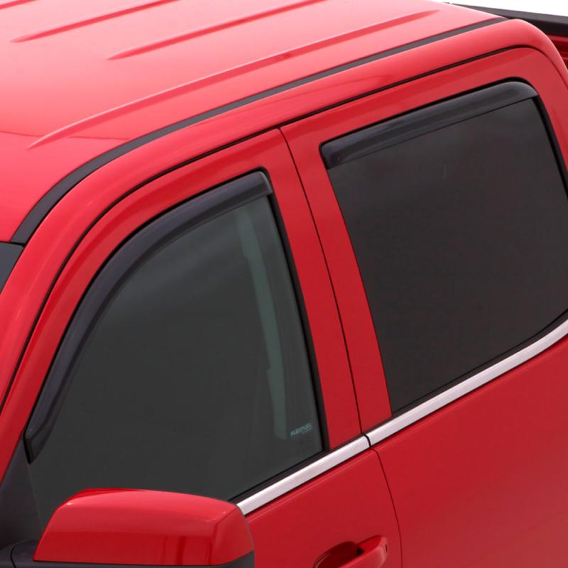 AVS 07-11 Dodge Nitro Ventvisor In-Channel Front & Rear Window Deflectors 4pc - Smoke 194307 Main Image