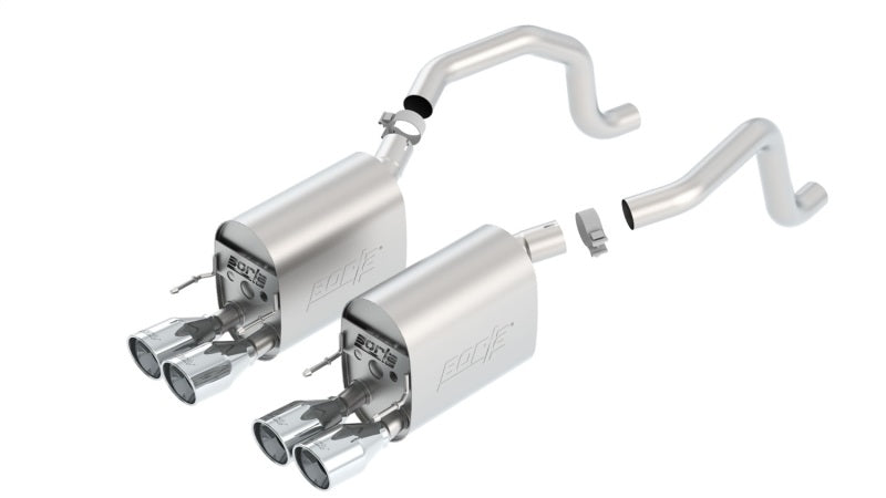 Borla BOR Axle Back Touring Exhaust, Mufflers & Tips Axle Back main image