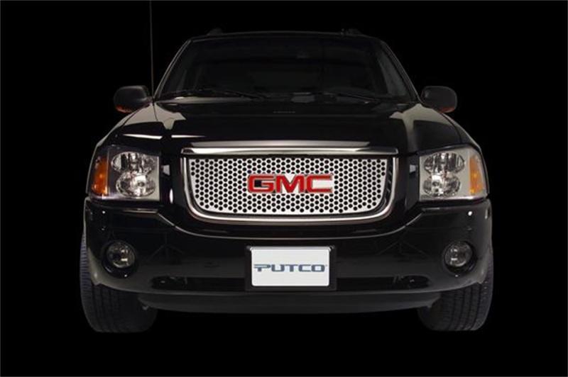 Putco 14-15 Chevy Silv LD (Fits Grill w/ Z71 Emblem) - Direct replacement Insert Designer FX Grilles 64299 Main Image