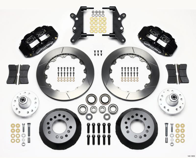 Wilwood Narrow Superlite 6R Front Hub Kit 12.88in 60-68 Ford / Mercury Full Size / Galaxie 140-13630 Main Image