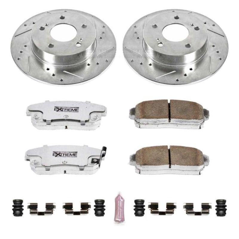 PowerStop PSB Z26 Street Warrior Kit Brakes, Rotors & Pads Brake Kits - Performance D&S main image