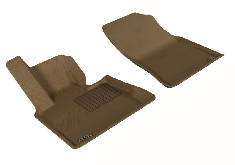 3D MAXpider 2000-2006 BMW X5 E53 Kagu 1st Row Floormat - Tan L1BM00511502 Main Image