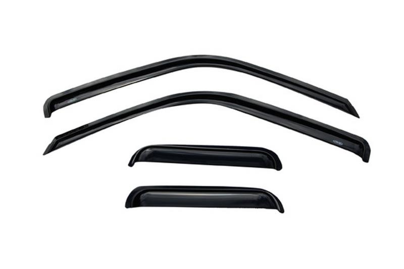 AVS 88-99 Chevy CK Ext. Cab Ventvisor Outside Mount Window Deflectors 4pc - Smoke 94231 Main Image