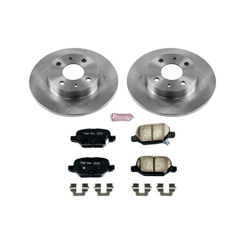 PowerStop PSB Autospecialty Kit Brakes, Rotors & Pads Brake Kits - OE main image