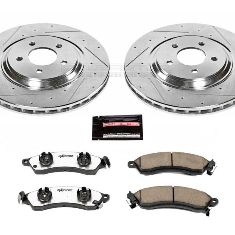 PowerStop PSB Z26 Street Warrior Kit Brakes, Rotors & Pads Brake Kits - Performance D&S main image