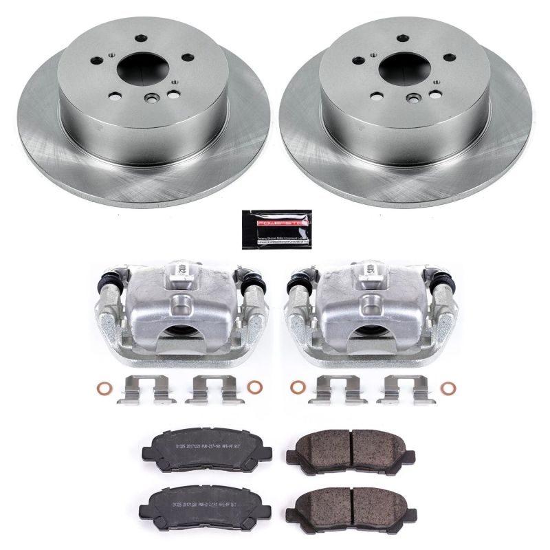 PowerStop PSB Autospecialty Kit w/Cals Brakes, Rotors & Pads Brake Kits - OE main image