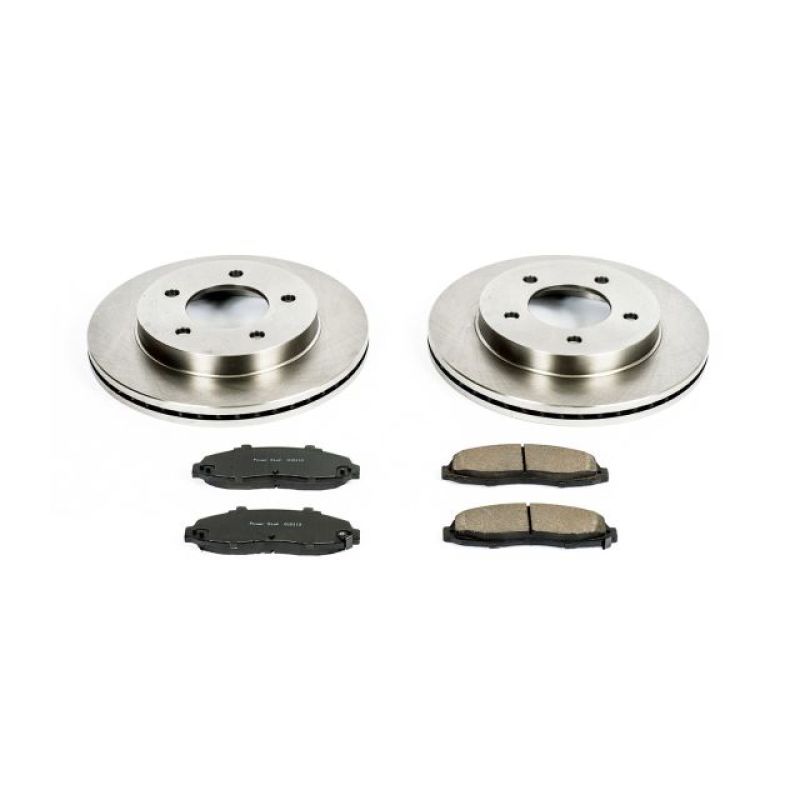 PowerStop PSB Autospecialty Kit Brakes, Rotors & Pads Brake Kits - OE main image