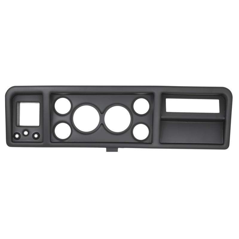 Autometer 73-79 Ford F100 Direct Fit (2 3-3/8in. & 4 2-1/16in.) Gauge Pod - Black Finish 2146 Main Image