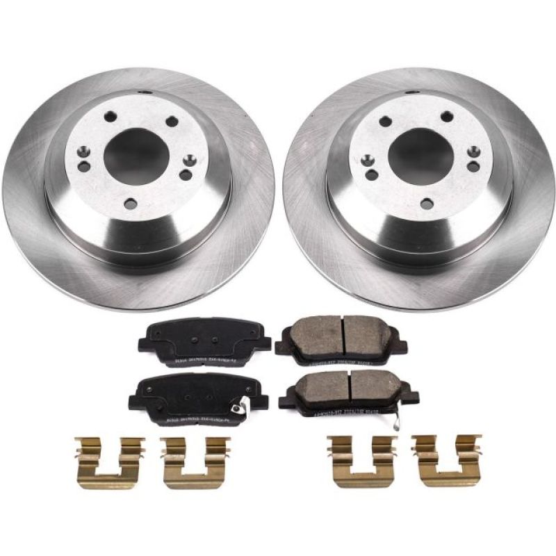 PowerStop PSB Autospecialty Kit Brakes, Rotors & Pads Brake Kits - OE main image