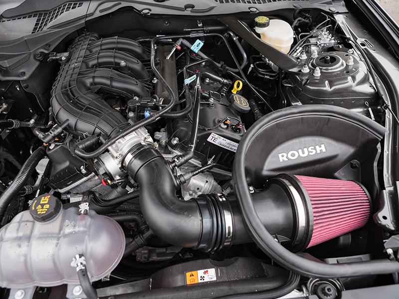 ROUSH 2015-2017 Ford Mustang 3.7L Cold Air Kit 421828 Main Image