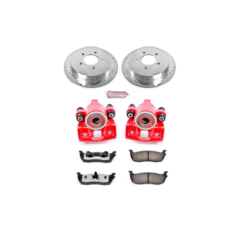 PowerStop PSB Z36 Truck & Tow Kit w/Cals Brakes, Rotors & Pads Brake Kits - Performance D&S main image