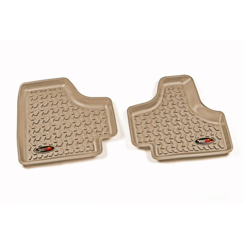 Rugged Ridge RUG Floor Liners - Tan Floor Mats Floor Mats - Rubber main image