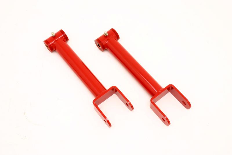 BMR 91-96 B-Body Non-Adj. Upper Control Arms Extended Length (Polyeruathane Bushings) - Red UTCA003R Main Image