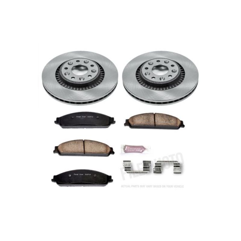 PowerStop PSB Autospecialty Kit Brakes, Rotors & Pads Brake Kits - OE main image