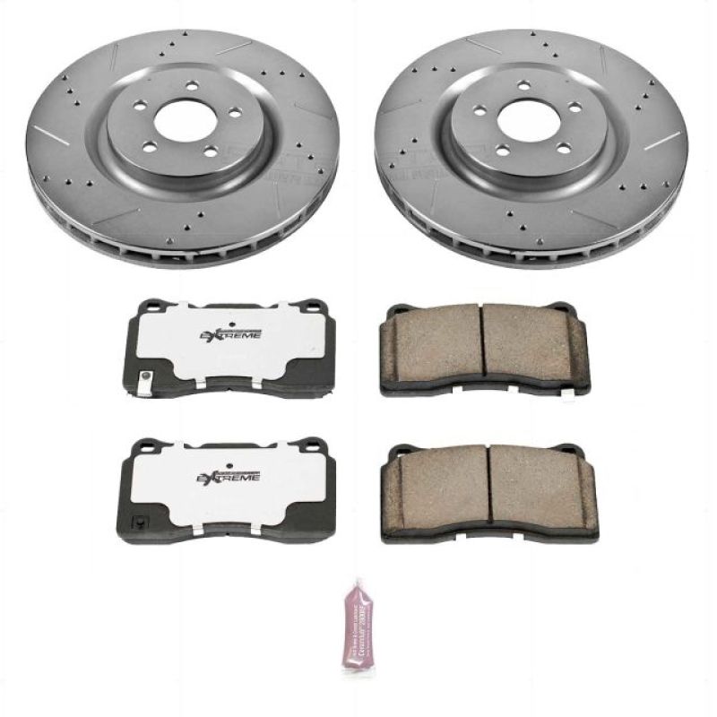 PowerStop PSB Z26 Street Warrior Kit Brakes, Rotors & Pads Brake Kits - Performance D&S main image